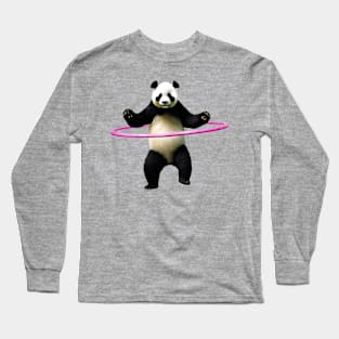 Panda Hoop Long Sleeve T-Shirt